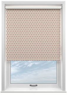 Emily Bond Hawthorn, Swiss Red - Roller Blind